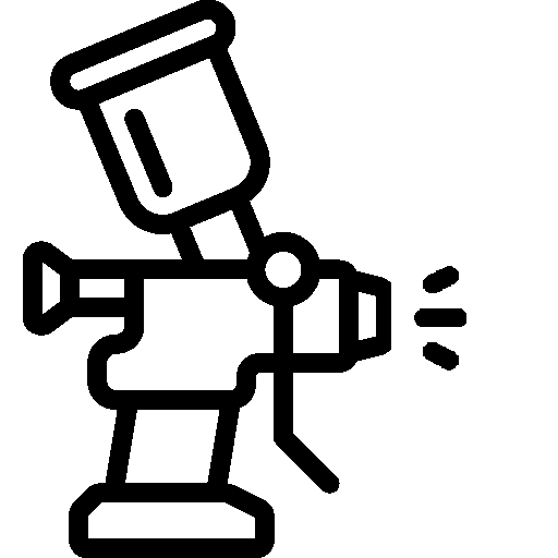 spray-gun black